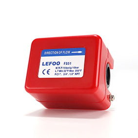 Cargue la imagen en el visor de la galería, Interruptor de Flujo Tipo Paleta LEFOO FS51-11, Conexión 1" NPT