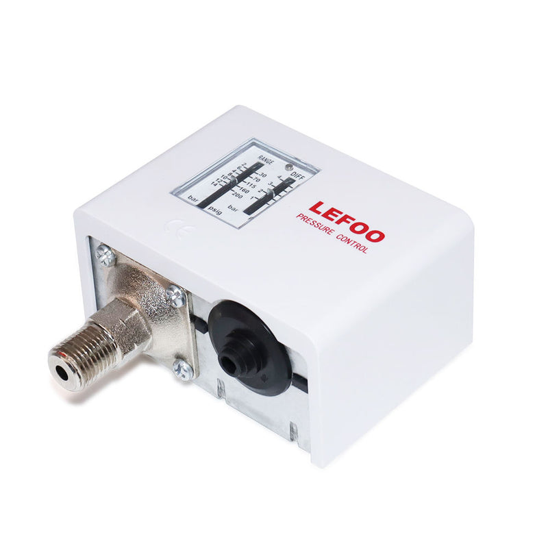 Cargue la imagen en el visor de la galería, Interruptor de Presión Ajustable LEFOO LF5508 8 Bar, Conexión 1/4" Flare