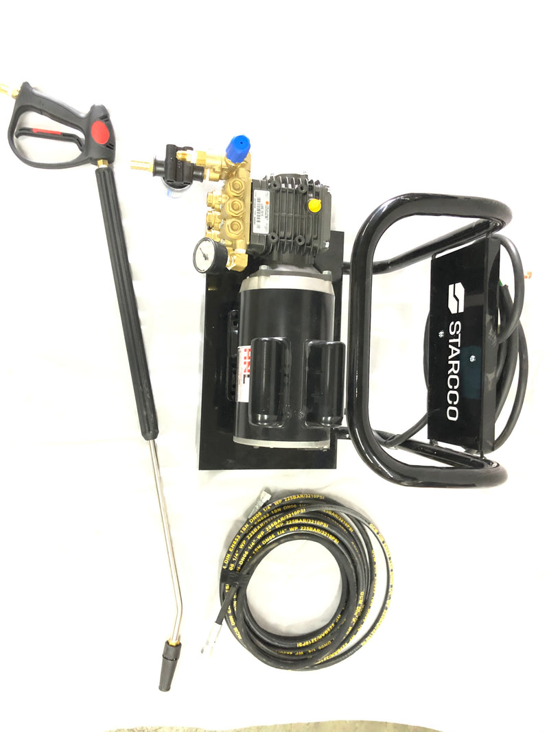 Cargue la imagen en el visor de la galería, Hidrolimpiadora industrial 2 HP 1200 PSI, 115 Volts