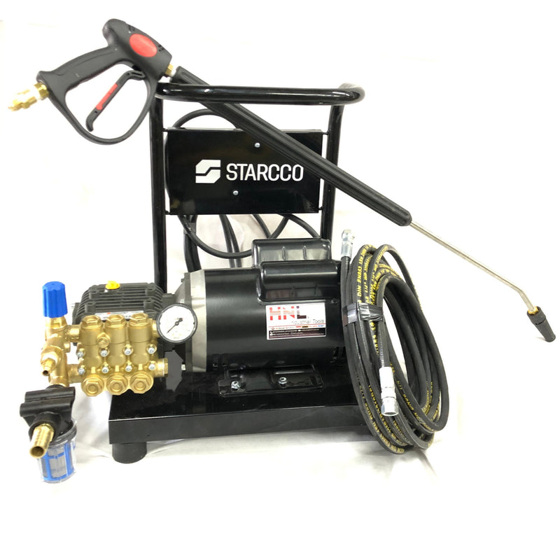 Cargue la imagen en el visor de la galería, Hidrolimpiadora industrial 2 HP 1200 PSI, 115 Volts