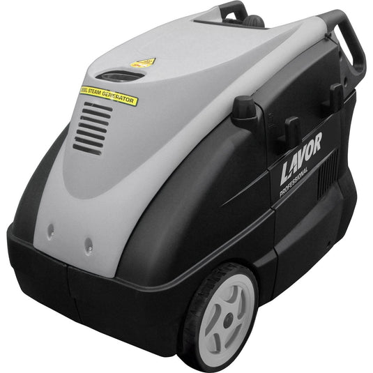 Limpiador de vapor con caldera diesel , Presion 10 bar , Temperatura max 178 C , MOD KOLUMBO , LAVOR - HNL INDUSTRIAL TOOLS