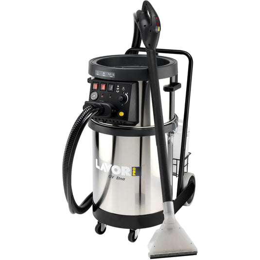 Limpiador de vapor con sistema de inyeccion-succion y aplicacion de espuma , Presion 7 bar , MOD GV ETNA 4.1 FOAM , LAVOR - HNL INDUSTRIAL TOOLS