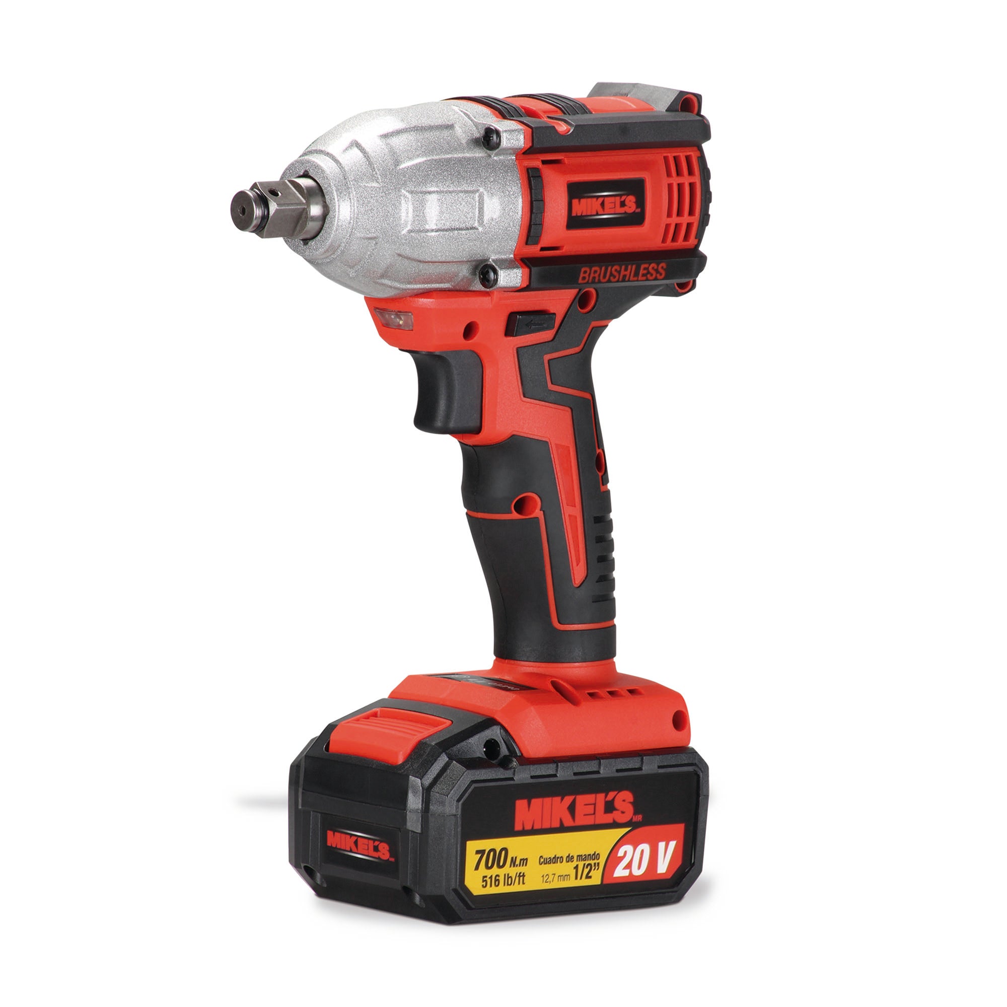 Ellos Horno Y así Pistola de impacto eléctrica, inalámbrica , Cuadro 1/2", Torque 500 Nm – HNL INDUSTRIAL TOOLS Ellos Horno Y así Pistola de impacto eléctrica, inalámbrica , Cuadro 1/2", Torque 500 Nm – HNL INDUSTRIAL TOOLS