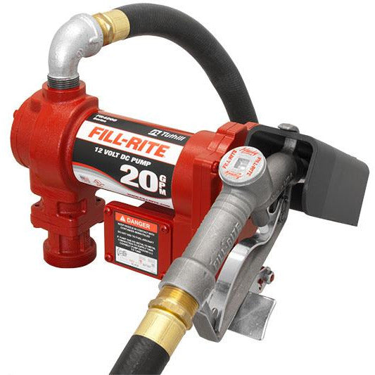 Bomba De Transferencia De Combustible , 12 V CC, 15 GPM, 1/4 HP, Portátil, Eléctrica, Con Boquilla De Combustible Con Apagado Automático Y Manguera Larga De Entrada Y Salida Para Mezclas
