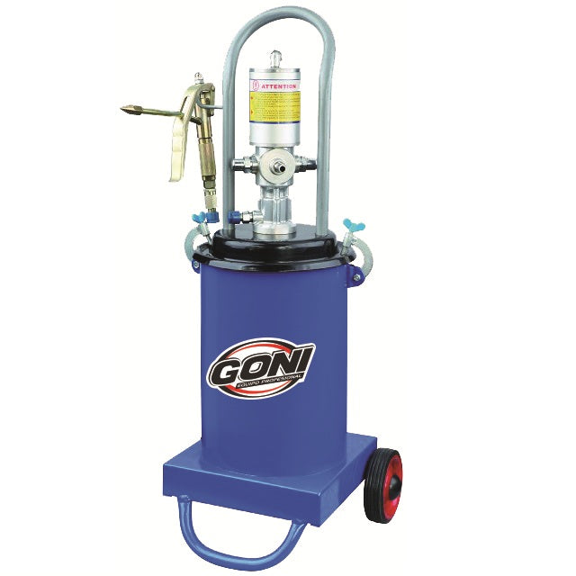 Cargue la imagen en el visor de la galería, Cubeta Engrasadora Neumática de 12 KGS, MOD. 4150, GONI - HNL INDUSTRIAL TOOLS