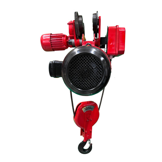 Polipasto Eléctrico de Cable 3 TON con Trole Integrado STARCCO WEHS-3-12