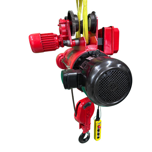 Polipasto Eléctrico de Cable 5 TON con Trole Integrado STARCCO WEHS-5-12