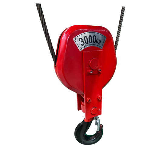 Polipasto Eléctrico de Cable 5 TON con Trole Integrado STARCCO WEHS-5-12