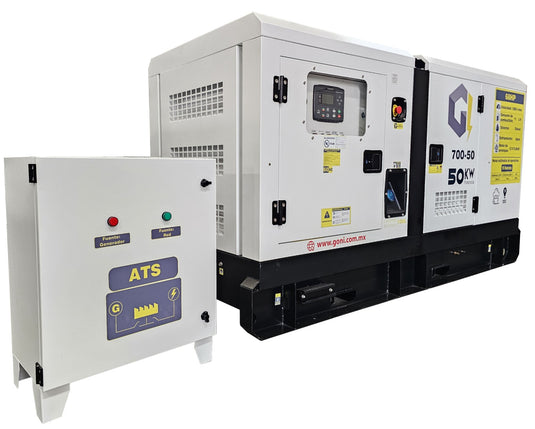 Generador Diésel 50 kW con ATS Automático – SKU 700-50