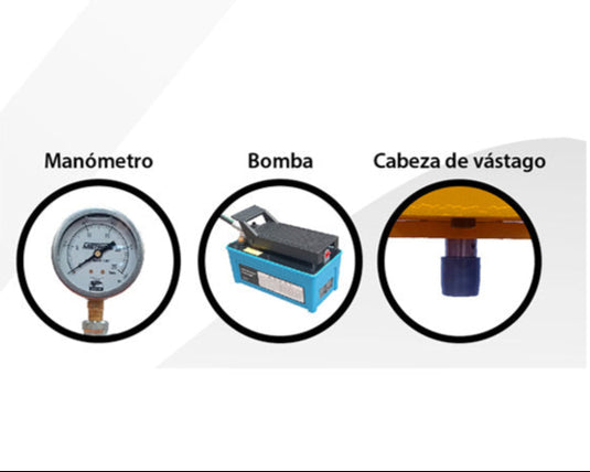 Prensa de 20 TON Hidroneumática ERCKO