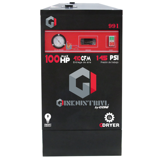 Secador Refrigerante Para Compresores de Tornillo de 100 HP GONI