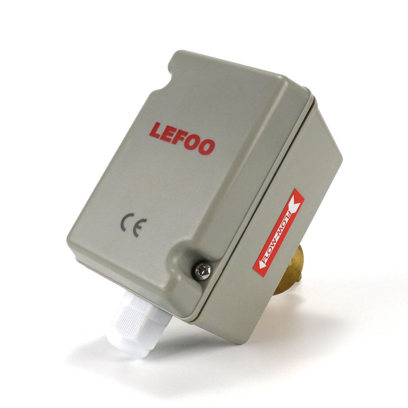Cargue la imagen en el visor de la galería, Interruptor de Flujo Tipo Paleta LEFOO FS52-11, Conexión 1" NPT
