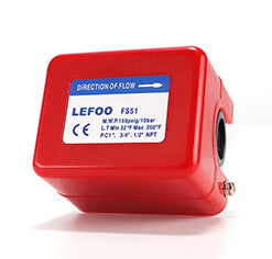 Cargue la imagen en el visor de la galería, Interruptor de Flujo Tipo Paleta LEFOO FS51-11, Conexión 1" NPT
