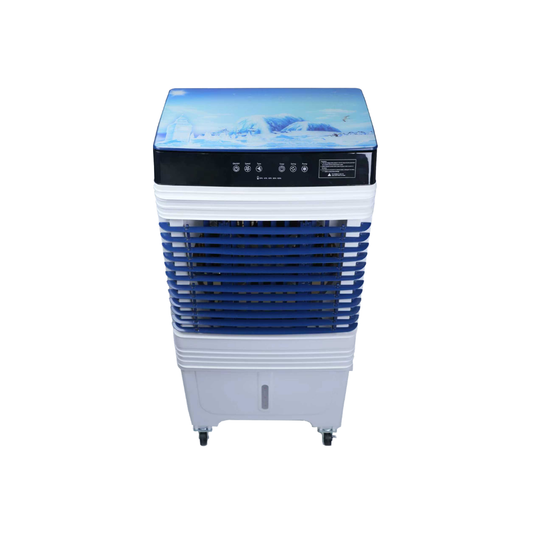 Enfriador Evaporativo Portátil GONI GEV-50 de 50 Litros con Control Remoto | 3 Velocidades