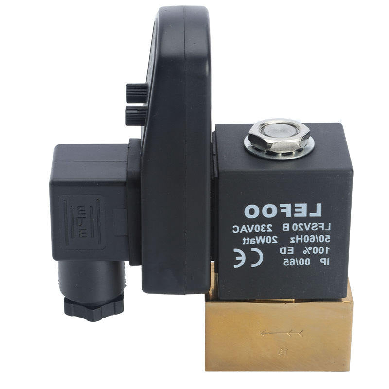Cargue la imagen en el visor de la galería, Válvula Solenoide de Purga Automática LEFOO LFSV20-B 110 V, Conexión G 1/2"
