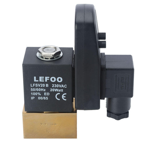 Válvula Solenoide de Purga Automática LEFOO LFSV20-B 110 V, Conexión G 1/2