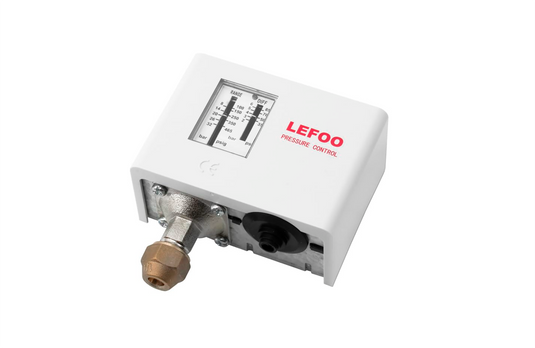 Interruptor de Presión Ajustable LEFOO LF5508 8 Bar, Conexión 1/4" NPT Macho