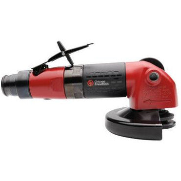 Amoladora , angular de grado industrial , 115 mm tamaño de la rueda , velocidad libre 12000 rpm , longitud 230.5 mm , MOD CP-2450-12AC45 , CHICAGO PNEUMATIC - HNL INDUSTRIAL TOOLS