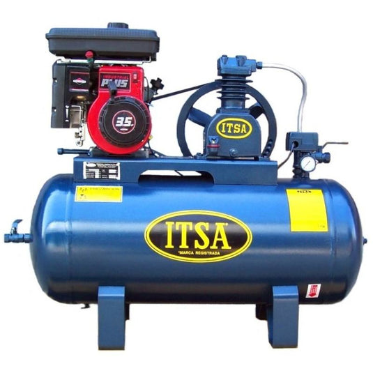 Compresor a gasolina, 3.5 HP, 30 Galones MOD. I-153-HLG, ITSA - HNL INDUSTRIAL TOOLS