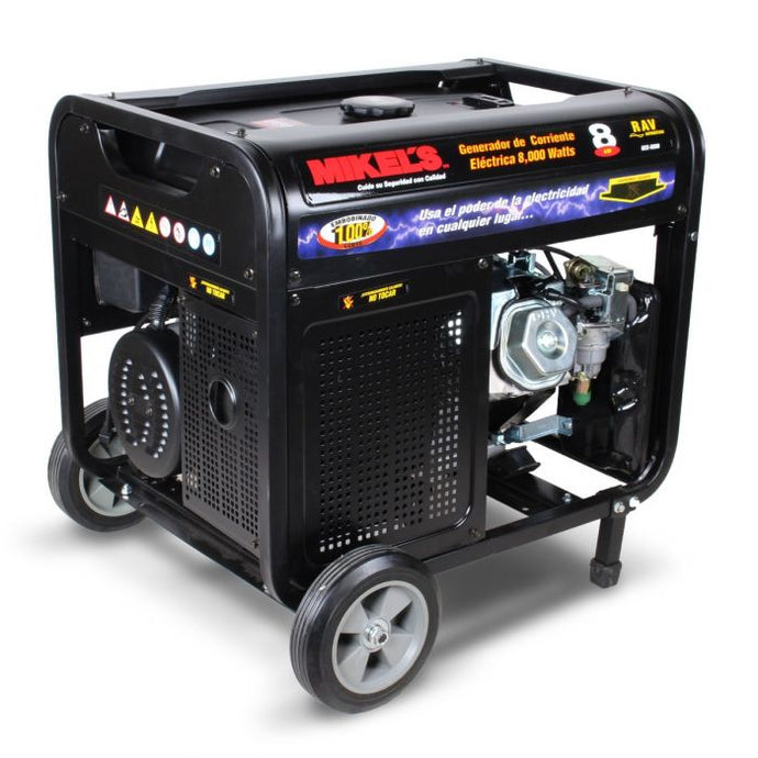 Generador de corriente eléctrica (8,000 W / 15 HP)