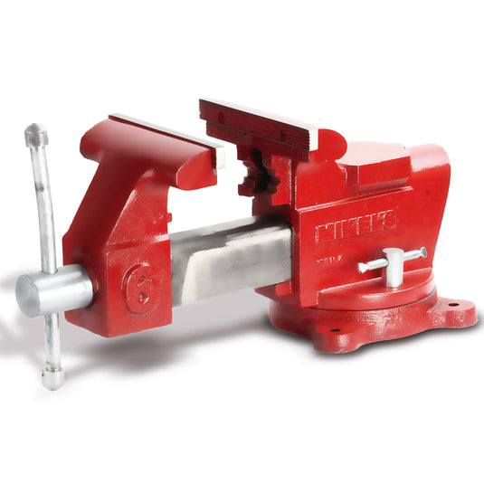 Tornillo de banco , Apertura 5 1/2" , Ancho mordaza 6" , MOD TBH-6 , MIKELS - HNL INDUSTRIAL TOOLS