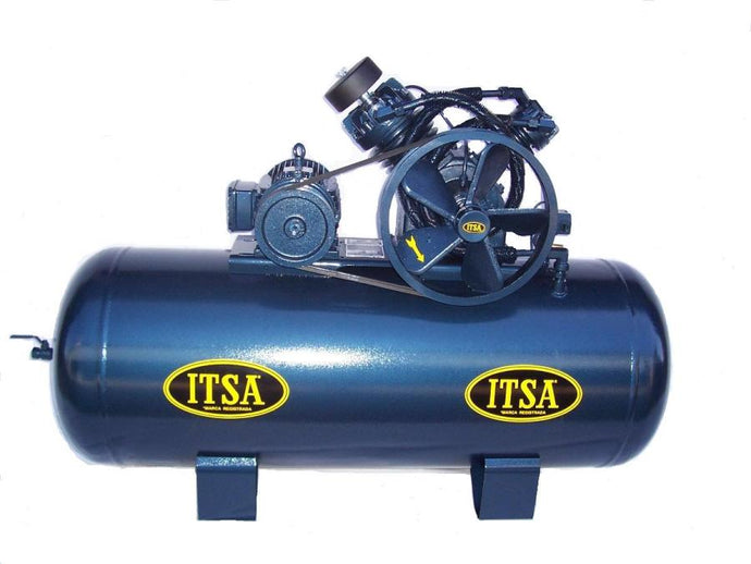 Compresor de 5 HP 220 V BIFÁSICO 120 galones