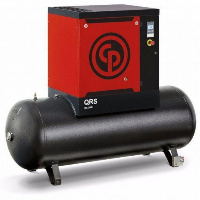 Compresor de aire de tornillo, tanque de 227 litros, 5 HP, 145 PSI