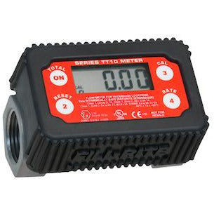 Medidor de turbina digital en linea , 2-35 GPM , Pantalla de 4 digitos , MOD TT10AN , FILL RITE - HNL INDUSTRIAL TOOLS