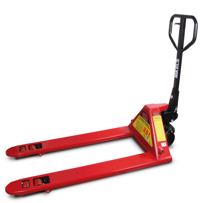 Transpaleta Hidraulica Ruedas Nylon , Capacidad  2.5  toneladas , MOD TMK-2.5 , MIKELS - HNL INDUSTRIAL TOOLS
