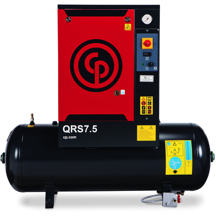 Compresor de aire de tornillo, tanque de 227 litros, 7.5 HP