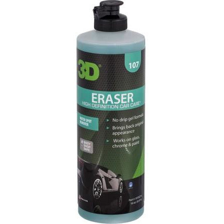 Eliminador de marcas de agua , ERASER GEL 3D , 16 OZ , MOD 107OZ16 , 3D - HNL INDUSTRIAL TOOLS