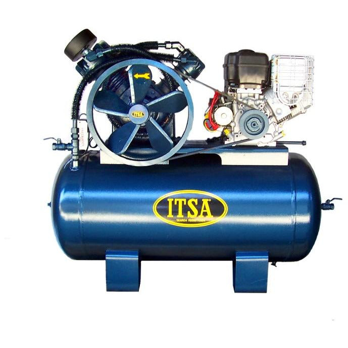 Compresor a gasolina de 10 HP, 227 Litros MOD I-7226-HG, ITSA - HNL INDUSTRIAL TOOLS