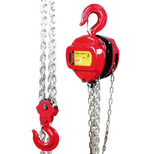 Polipasto manual de cadena  , 3 TON , Cadena de 3 metros , MOD POLM-3 ,  MIKELS - HNL INDUSTRIAL TOOLS